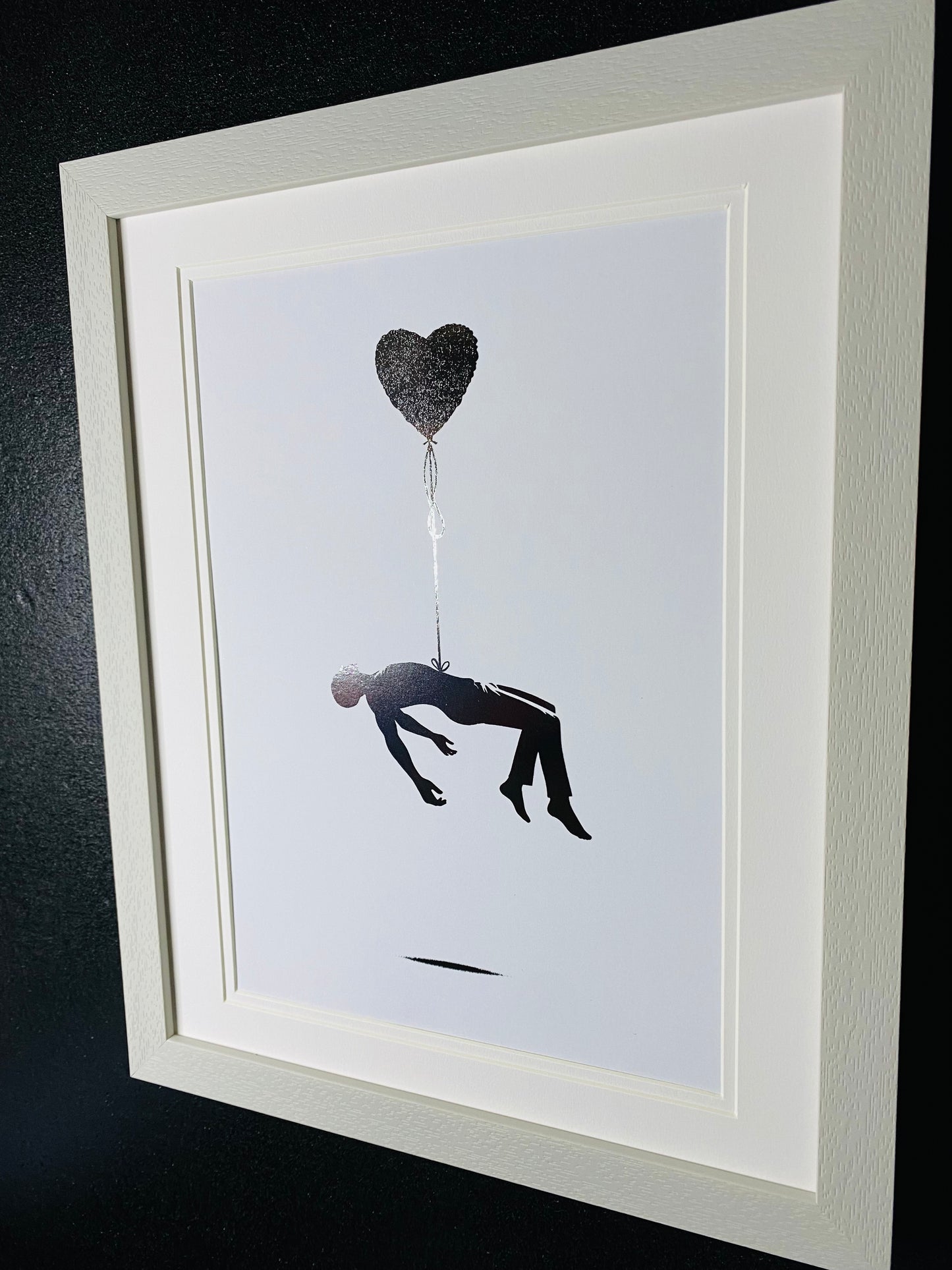 Suspended by Love Foil Print