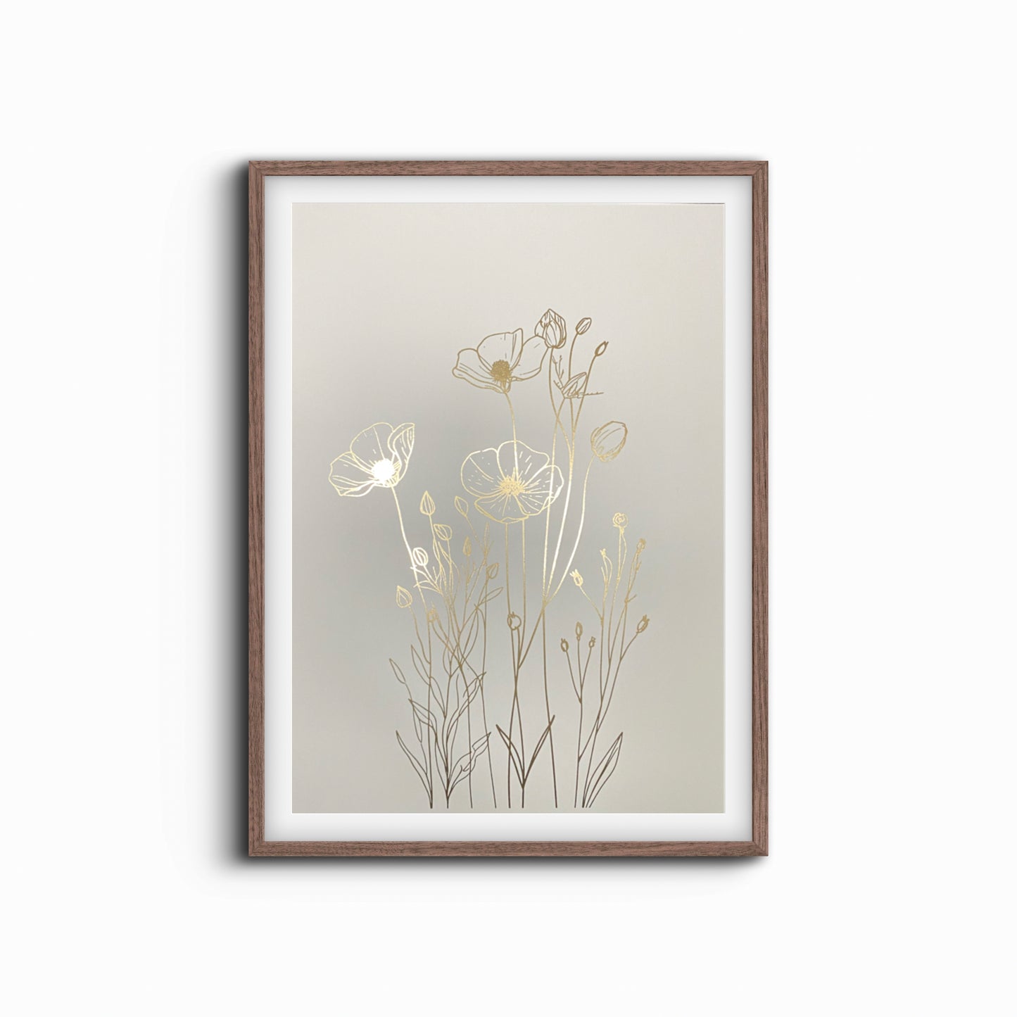 Wildflower 1 Foil Print