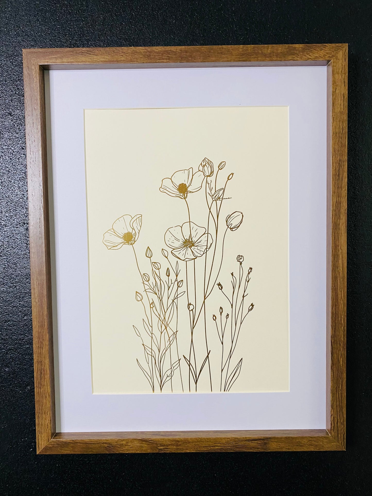 Wildflower 1 Foil Print